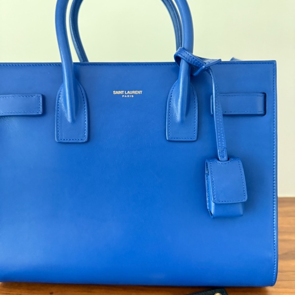 YSL Sac de Jour Nano in Royal Blue - Picture 15 of 16